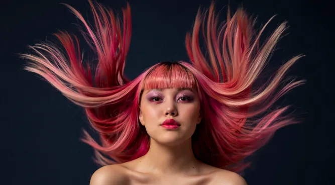 Pink Lemon Hair